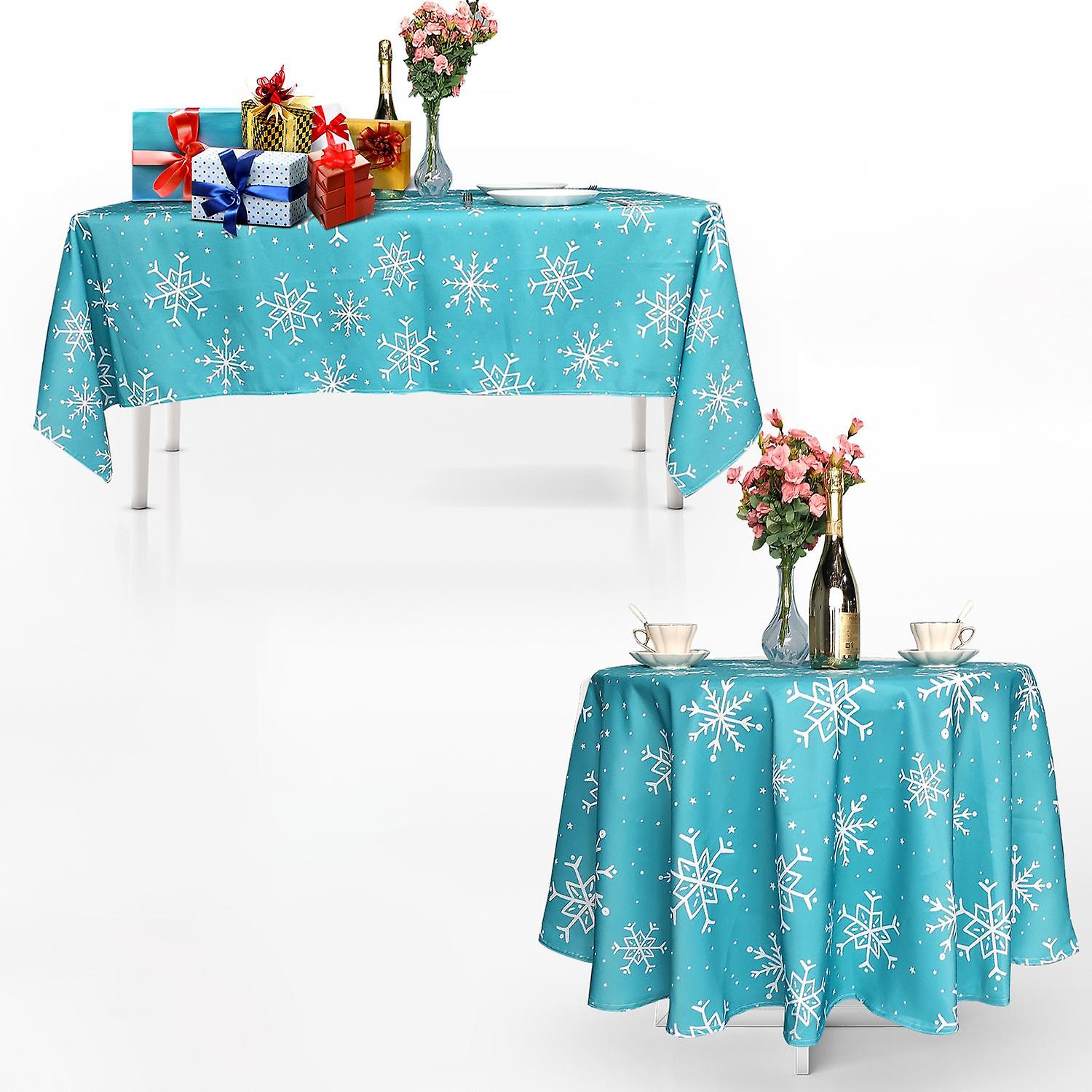 Christmas Rectangle Round Tablecloth