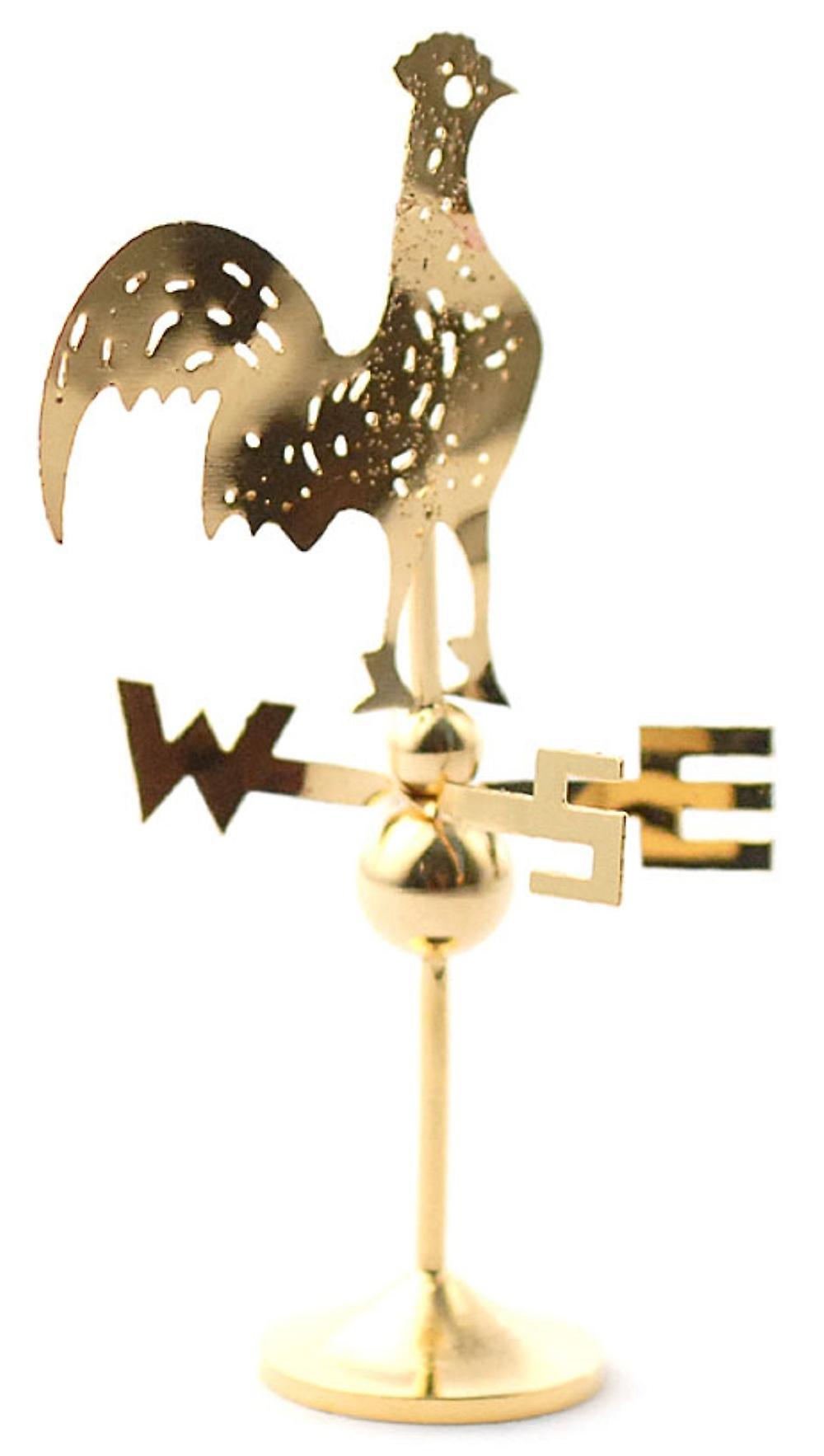 Dockor Hus Tak Topp Väder Vane Cockerel 1:12 Skala Miniatyr