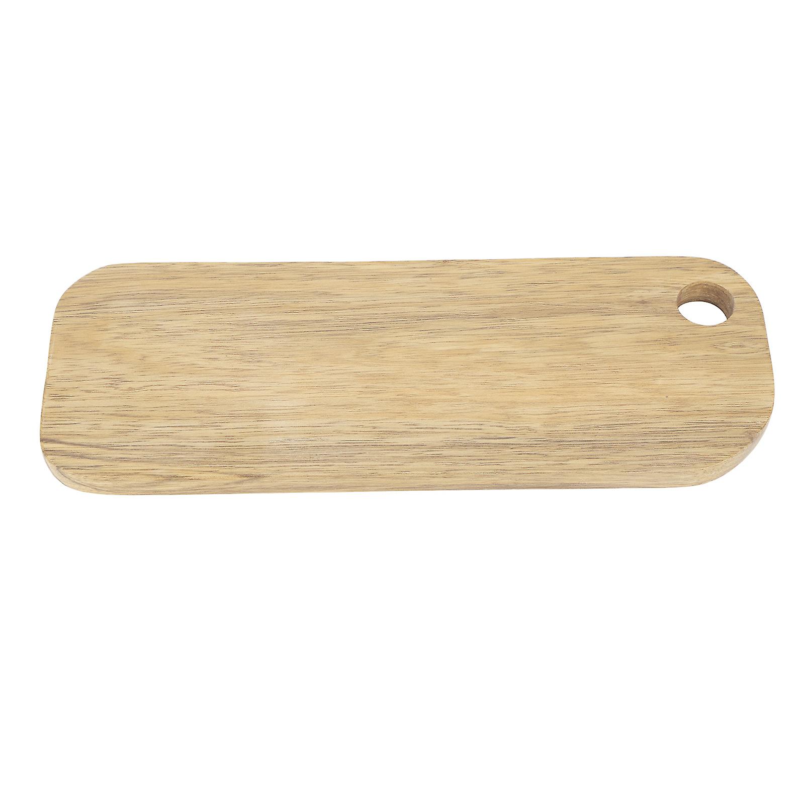 Wooden Cutting Board with Hanging Hole, Wooden Chopping Board for Bread, Pizza, Vegetables, Fruits, Cheese, Serving, Rectangular Zebra Wood L