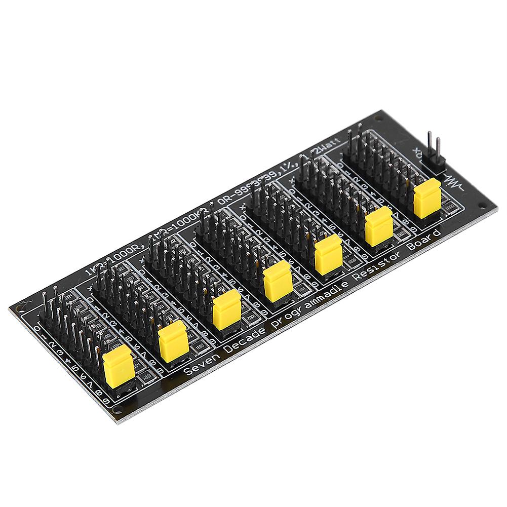 1R ‑ 9999999R Programmable Resistor Board Step 1R 1% 1/2W Resistor Board