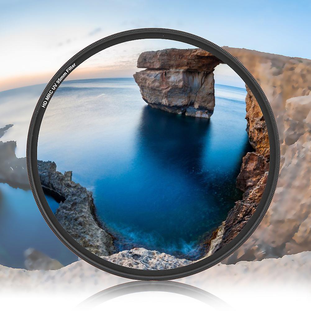 JUNESTAR 95mm MC UV Optical Glass Camera Lens Filter Lightweight