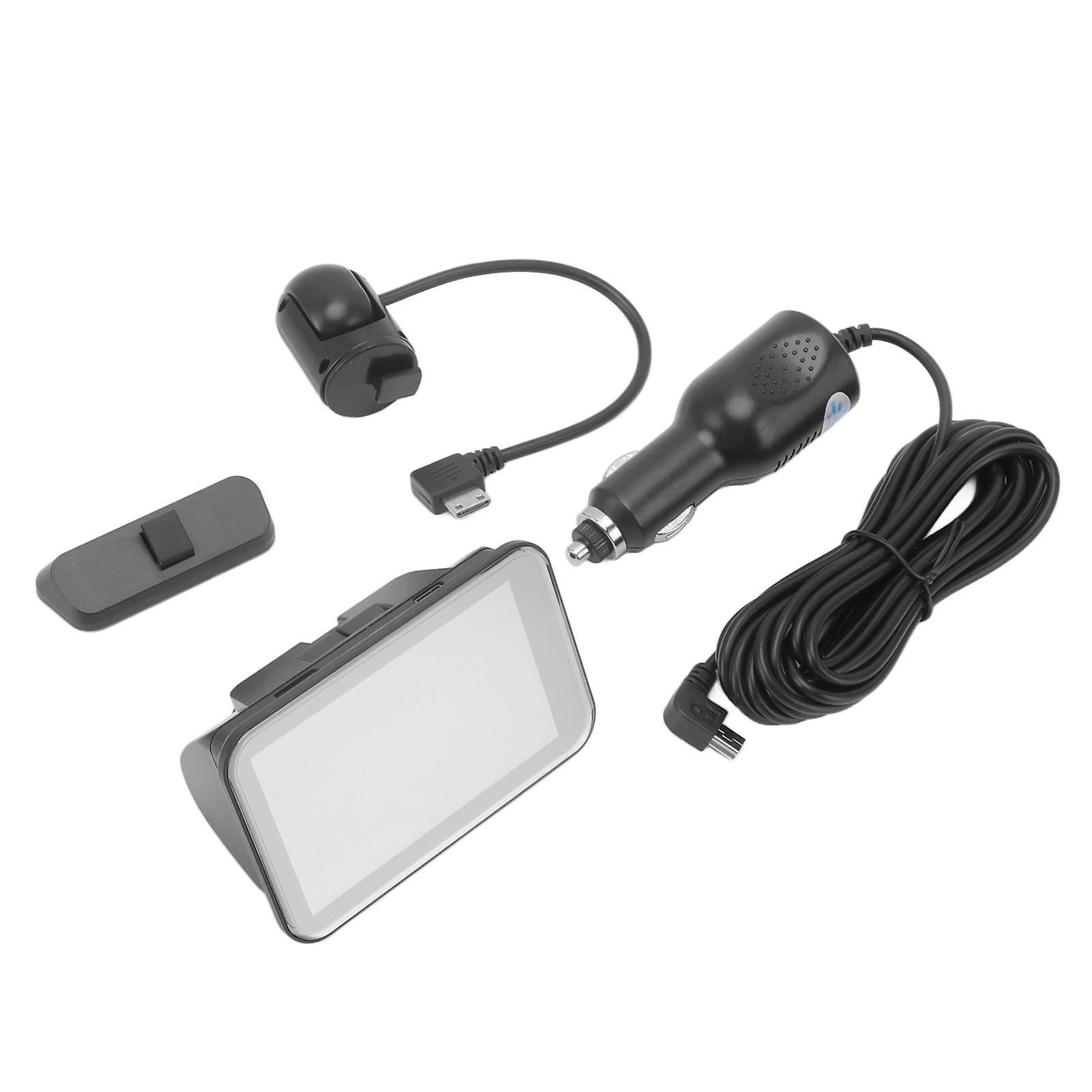 Dash Cam 1080P Registratore di guida per auto ad alta definizione con display LCD da 3,5 pollici Monitor di parcheggio con registrazione in loop grandangolare a 140 °
