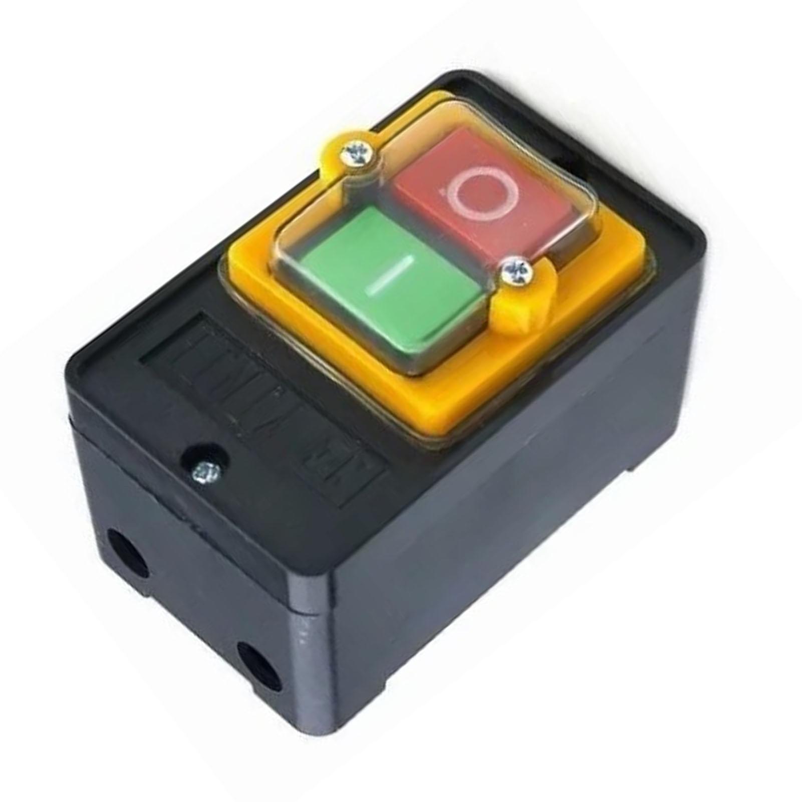 Waterproof On-Off Button Switch for Machine Tools with Quick Response and Impact Resistance