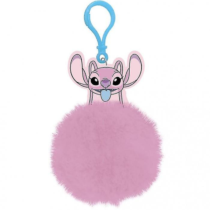 Lilo & Stitch Pom Pom Angel Keyring