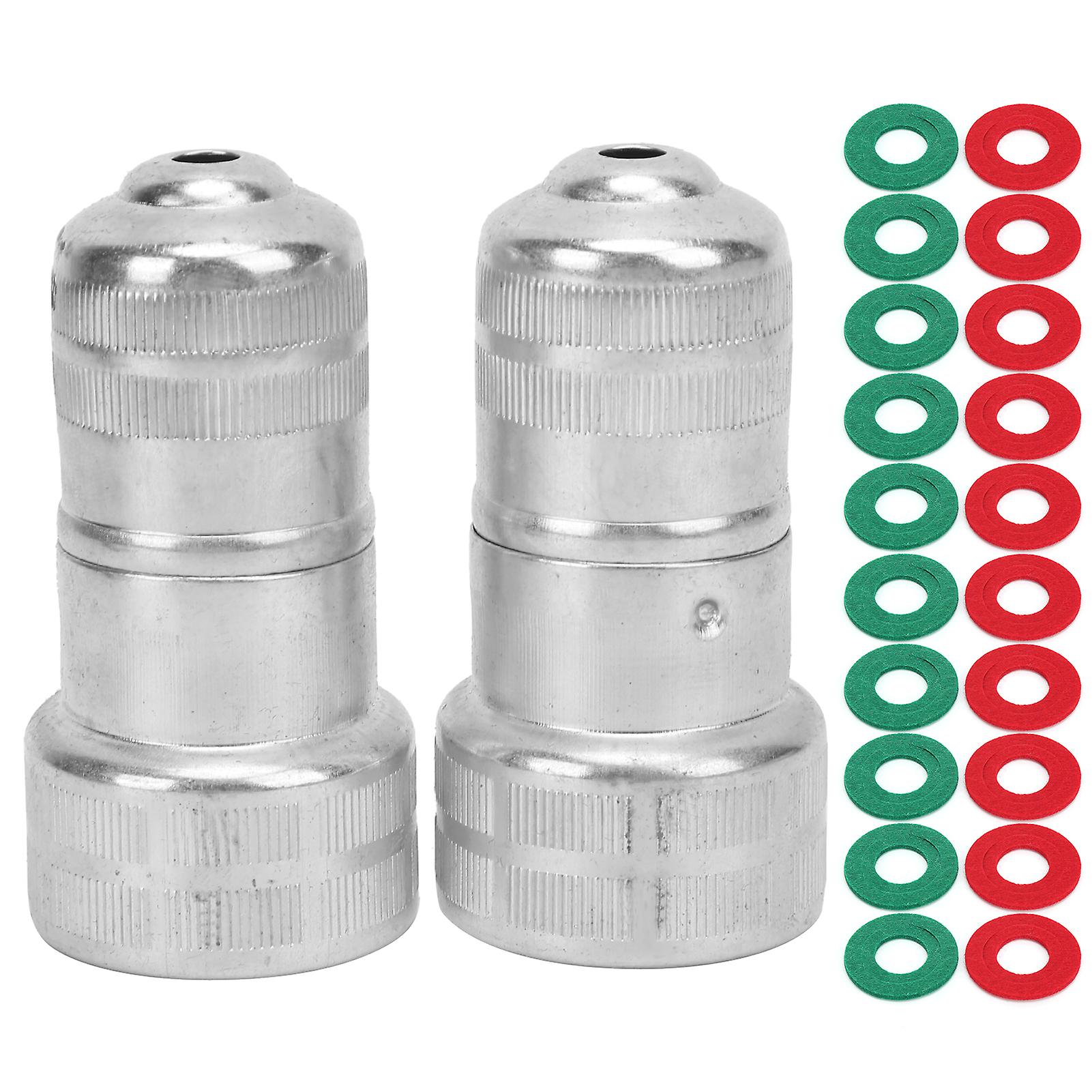 22pcs/Set Battery Terminal Cleaning Brush With 10 Red 10 Green Anti Corrosion Washer for Dust Removal