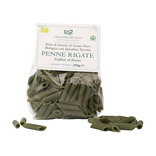 Organic Penne Rigate With Spirulina 250 g