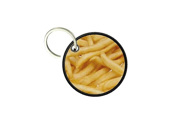 Key key door keys round prints double-sided fries