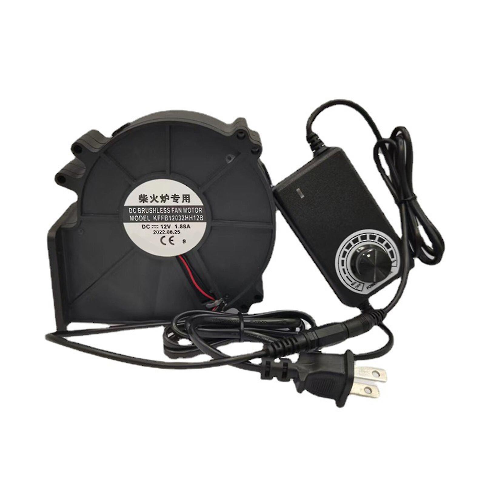 110v 220v Ac Powered Variable Speed Blower Fan With Speed Controller, Inflatable Replacement Fan