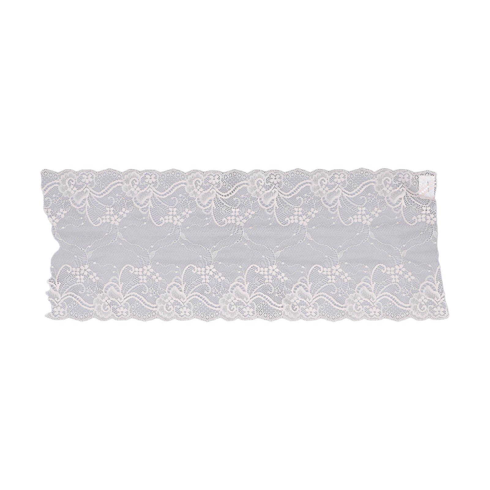 Lace Ribbon 19cm Wide 10 Yards Good Elasticity Safe Use Simple Operation Add Elegance Clothing Accessories