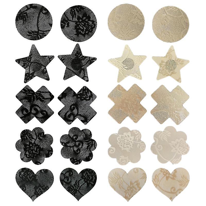 10pair pasties for bryst