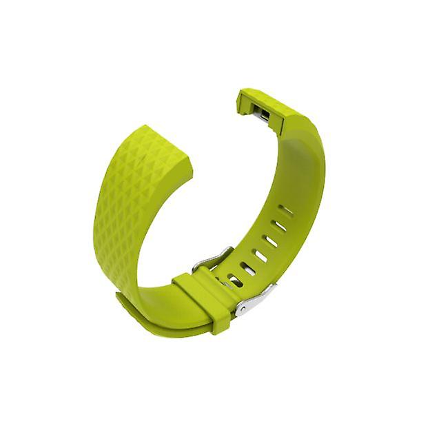 Watch Replacement Silicone Strap for Fitbit Charge 2 (170-206mm) - Green