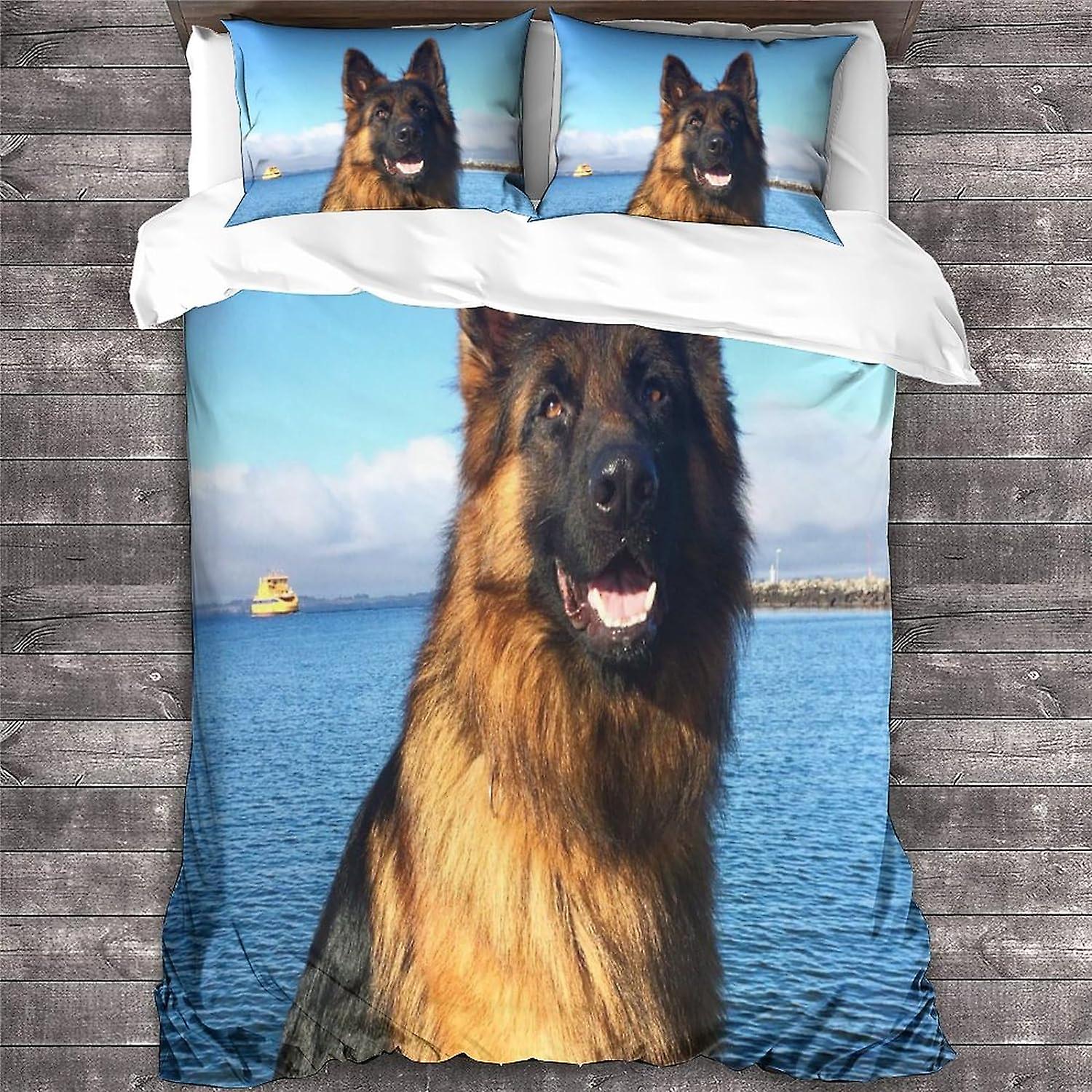 German Shepherd Pillow & Duvet Covers Bedding Set