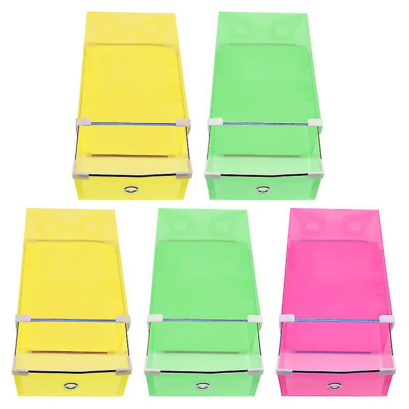 5pcs Shoes Storage Box Stackable