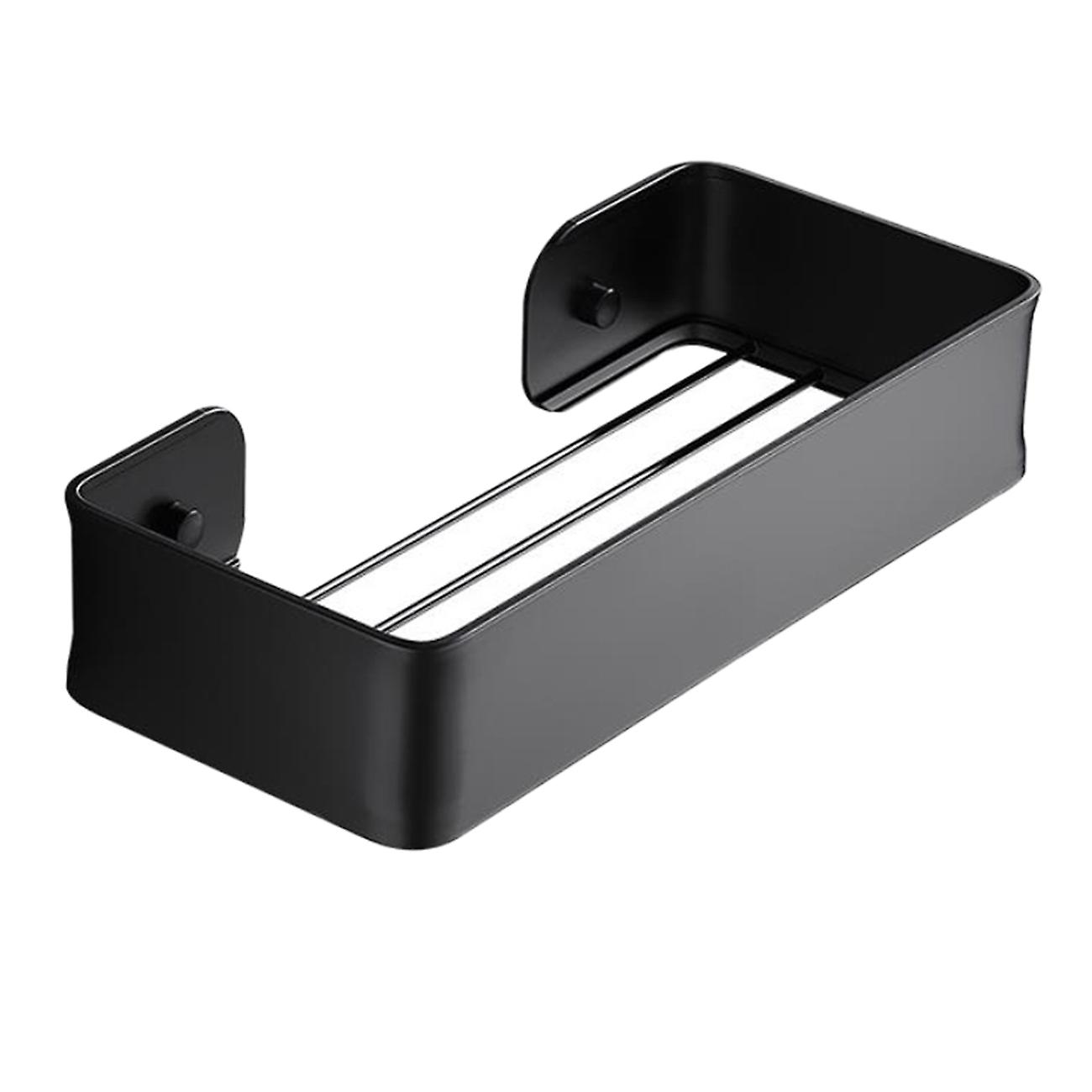 Shower Shelf Without Drilling-Shower Shelf Aluminum Shower Basket Self-Adhesive,Shower Shelf to Han