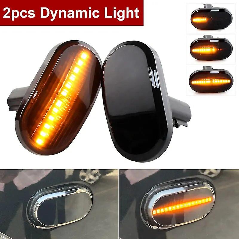 2pcs Dynamic Side Marker Turn Signal Indicator Repeater Light For Suzuki Jimny Jb64w Jb74 Jb23 Jb64 For Mazda For Chevrolet