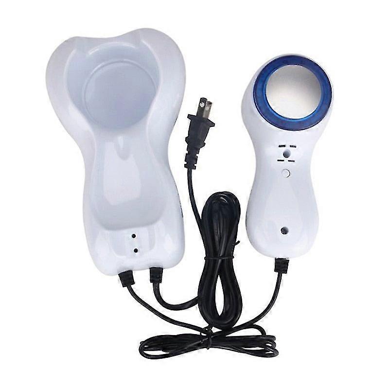 Cold hammer facial massager blue led photon beauty machine for skin tighten shrink pore reduce swoll