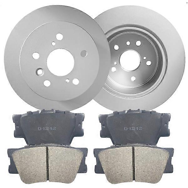 REAR Disc Rotors Brake Pads for 2008 ~ 2011 Toyota Camry Avalon Lexus ES350 61882