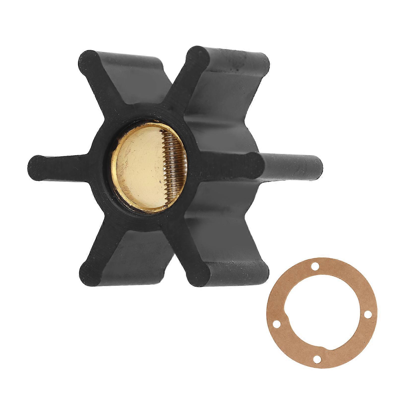 Raw Water Pump Impeller 500121GX 6 Blades Marine Instruments Impeller for Johnson F35B Series Pumps E2U211