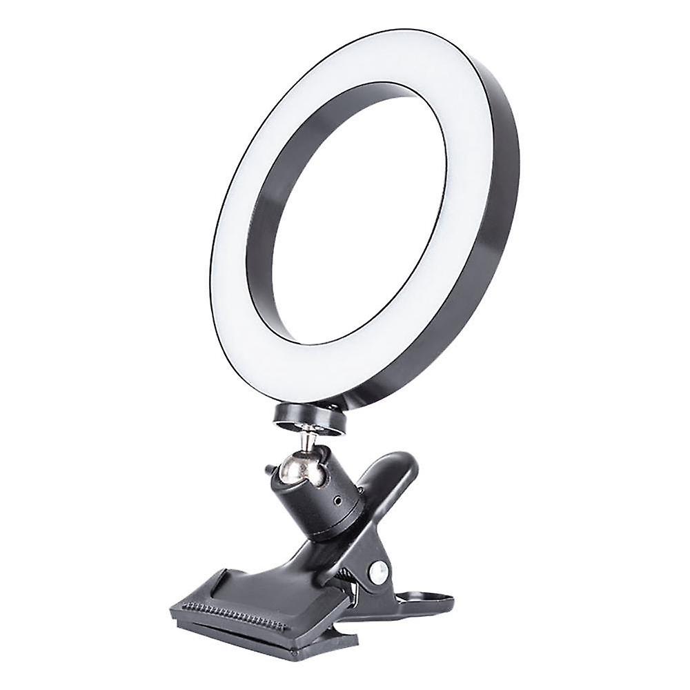 20Cm Fill Ring Light For Mobile Phone Computer Brightness Adjustable Selfie Lights Live Broadcast Video Fill Light Beauty