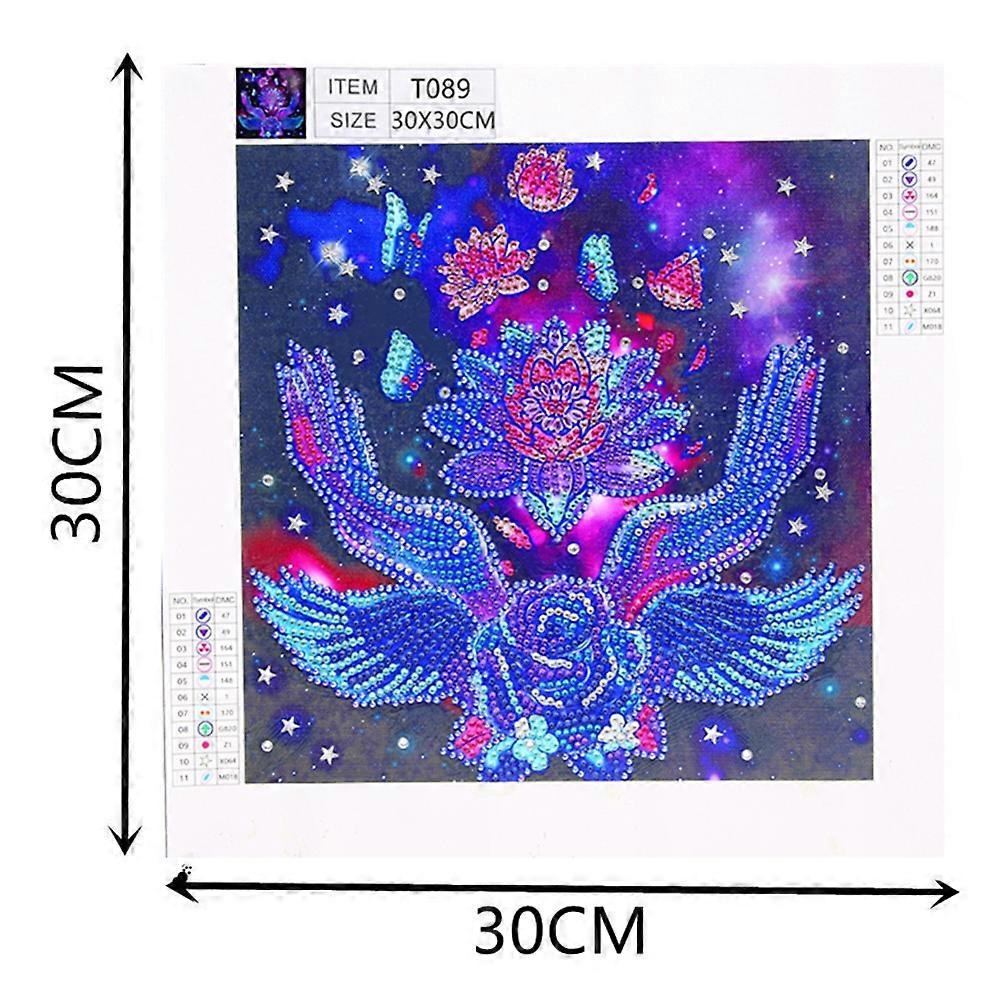Diamond Painting 5D DIY Flower Butterfly Painting Flowers Special Shape Partial Drill Rhinestone Mosaic Picture Kits Decor Gift