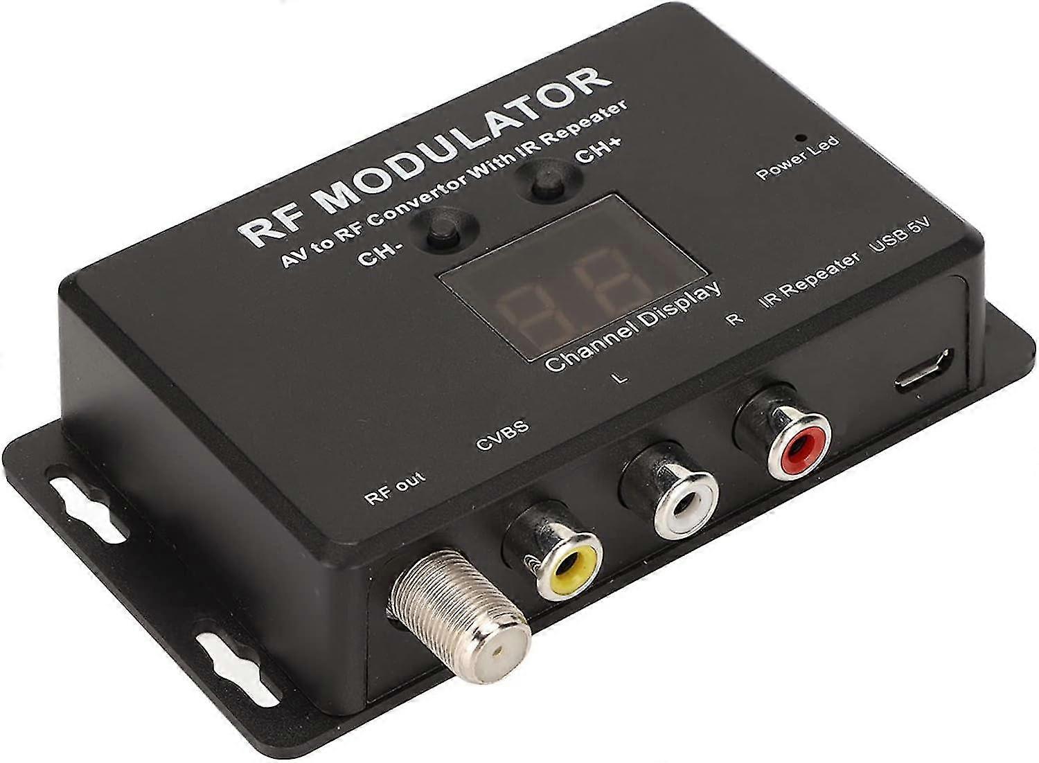 Rf Pal Ntsc Modulator 21 Channel Av To Rf Converter, Dvd Decoder Sharing Function, Multiple Formats, Wide Frequency Range, Standard Pcb Circuit Design
