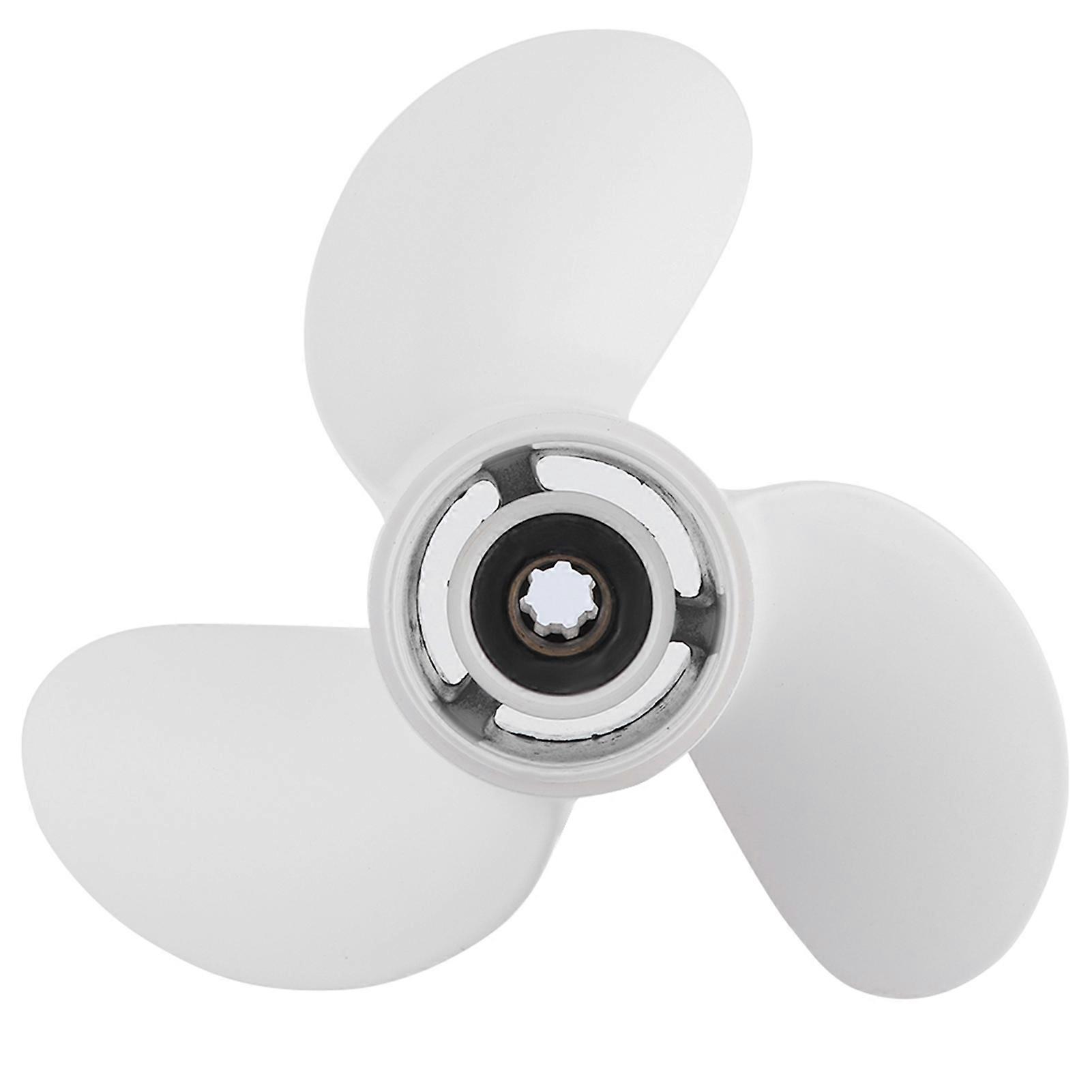 Propeller 7 Spline Tooth 3 Blades 6G1?45941?00?EL 8 1/2 X 8 1/2 Fit for Yamaha Outboard Engine 6?8HP