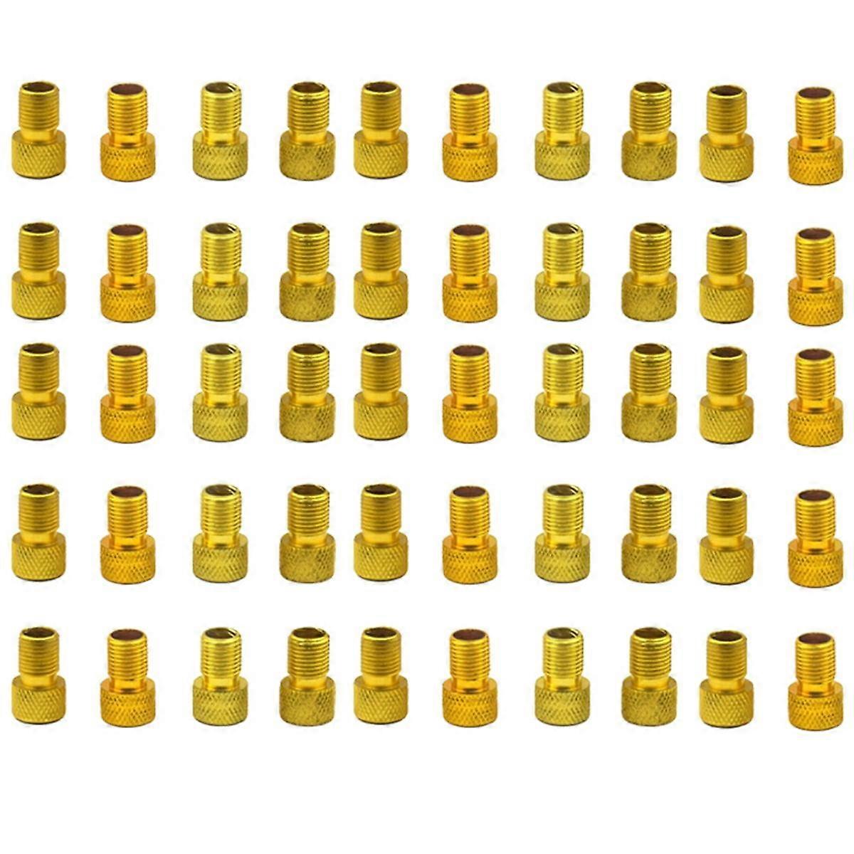 Aluminum Alloy Bicycle Valve Adapter, Suitable for Mountain Bikes and Road Bikes, Bicycle Accessori