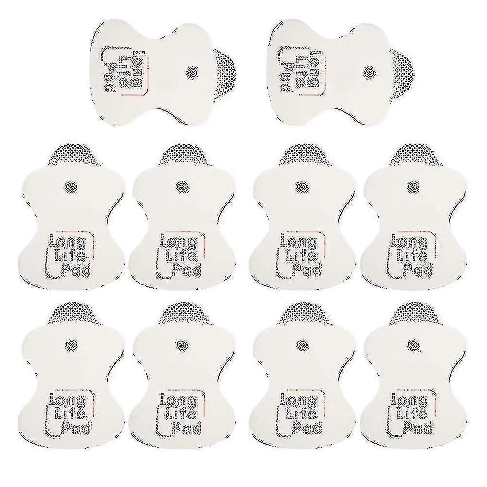 10x Electrode Replacement Pads For Omron Massagers Long Life Pad