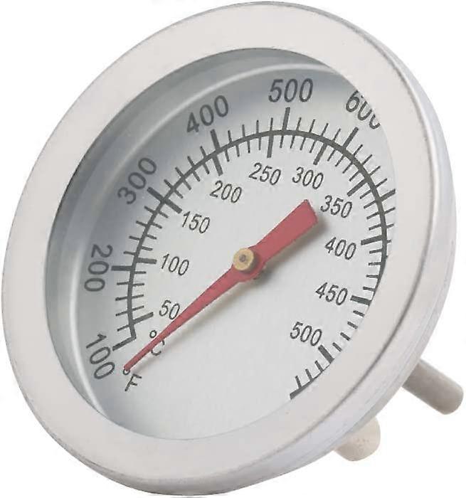 Rustfritt stål Grillgrill Grill 50-500 Temperaturmåler termometer