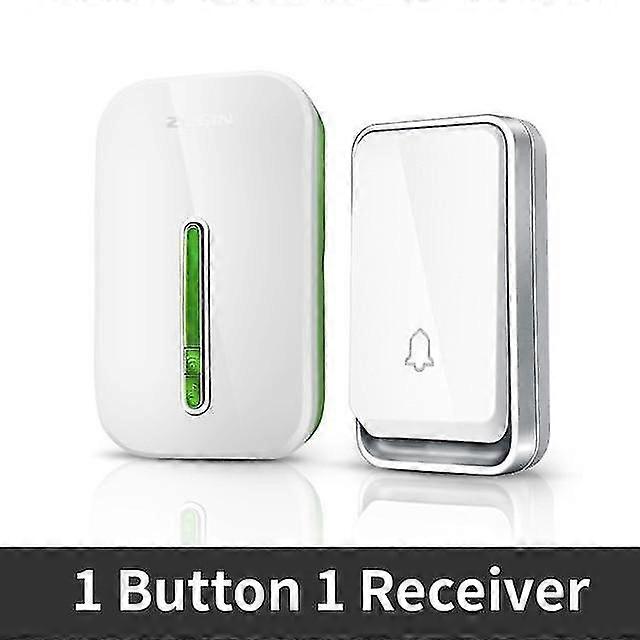 waterproof wireless doorbell night light plug powered home self