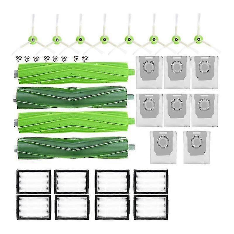 Main Side Brush Filter And Dust Bag Replacement For Irobot Roomba I7