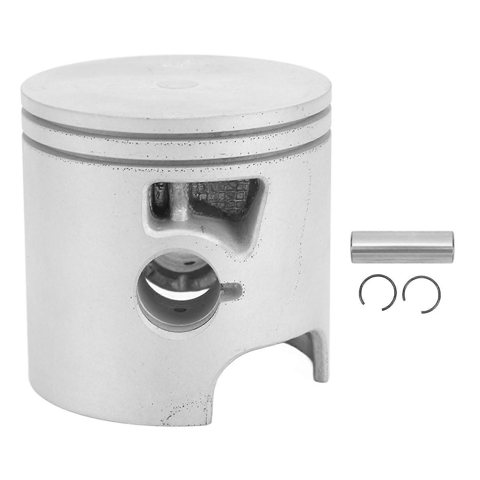 4PCS Piston Kit with Pin Clamp 705 850026T1 76mm Diameter Rust Proof Fit for Marine Outboard 30?60 Hp Engine