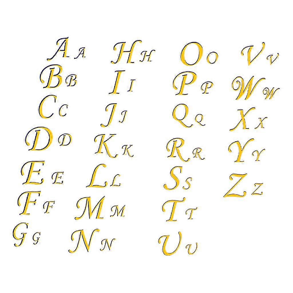 Gioielli Che fanno materiale Forniture Lettere Adesivi in metallo Resina Stampi Riempitivi