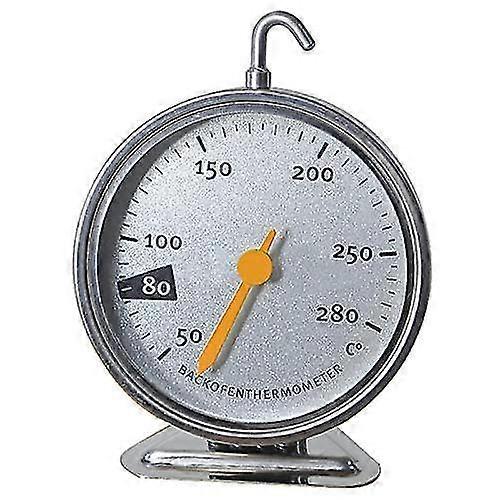 Stainless Steel Oven Thermometer With Hanging Hook Kitchen Baking Tool, Accurate And Useful