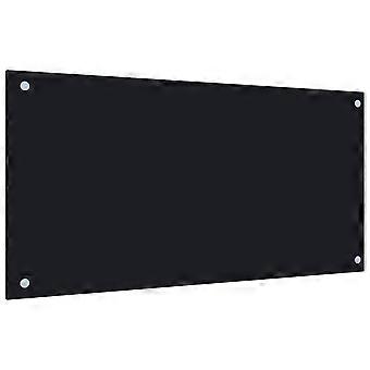 Küchenrückwand weiß 80x60 cm gehärtetes Glas