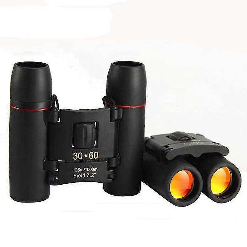 Binoculars 30 X 60 Zoom Mini Compact Binoculars Daily Foldable Night Binoculars