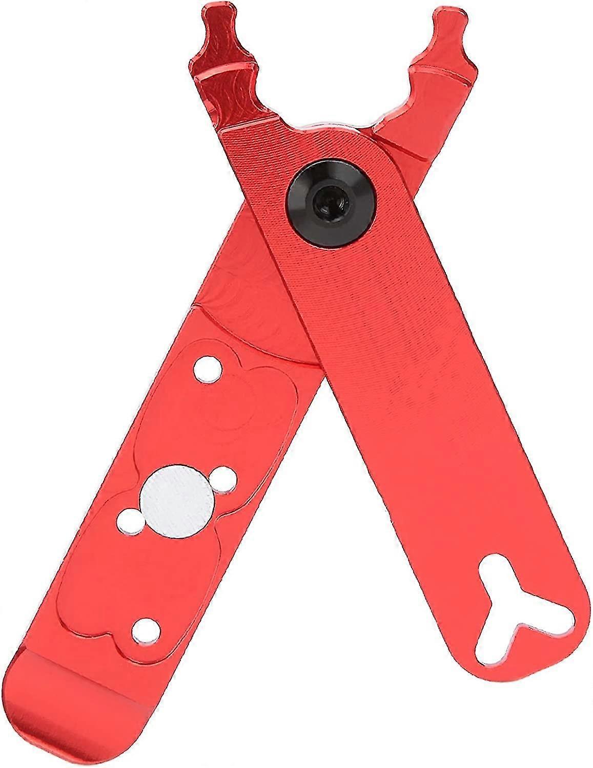 Bicycle Chain Pliers  Link Plier Valve Tool Tire Lever 4in1 Multi Function Toolsred1pcs