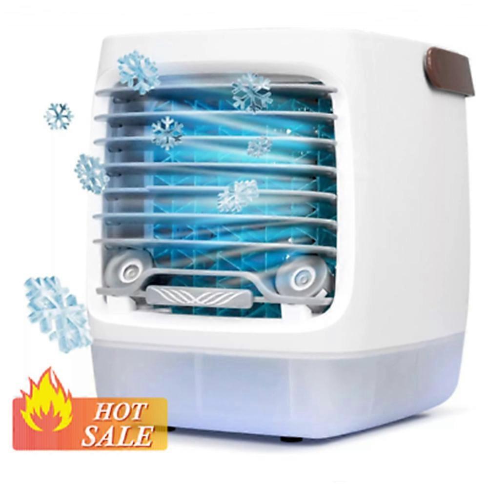 Cross-Border Portable Office Desktop USB Charging Air Cooler with Humidifying