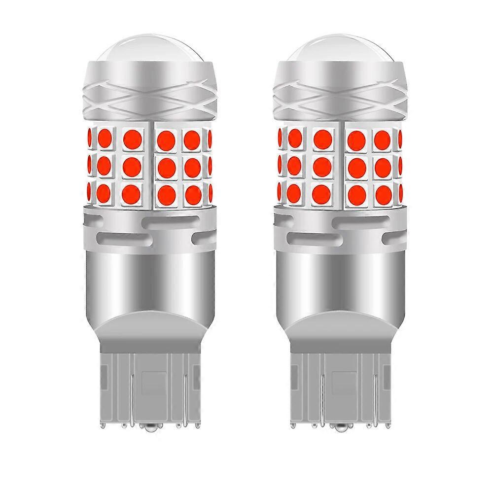 1x W21W 7440 P21W 1156 BA15S BAY15D PY21W BAU15S LED Bulb Canbus W21/5W 3157 P21/5W 7443 Red White Car Reverse Light DRL 12V