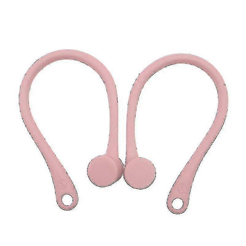 2024 1pair Soft Silicone Anti Dropping Rope Strap Anti Lost Earhook Loop String For