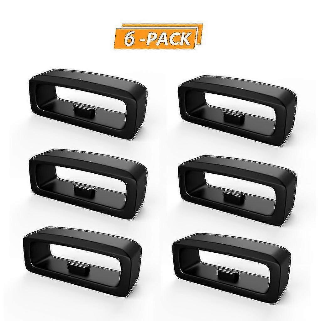 Lot de 6 anneaux de fixation en caoutchouc de remplacement pour Garmin Fenix 5/Fenix 5 Plus (22 mm)