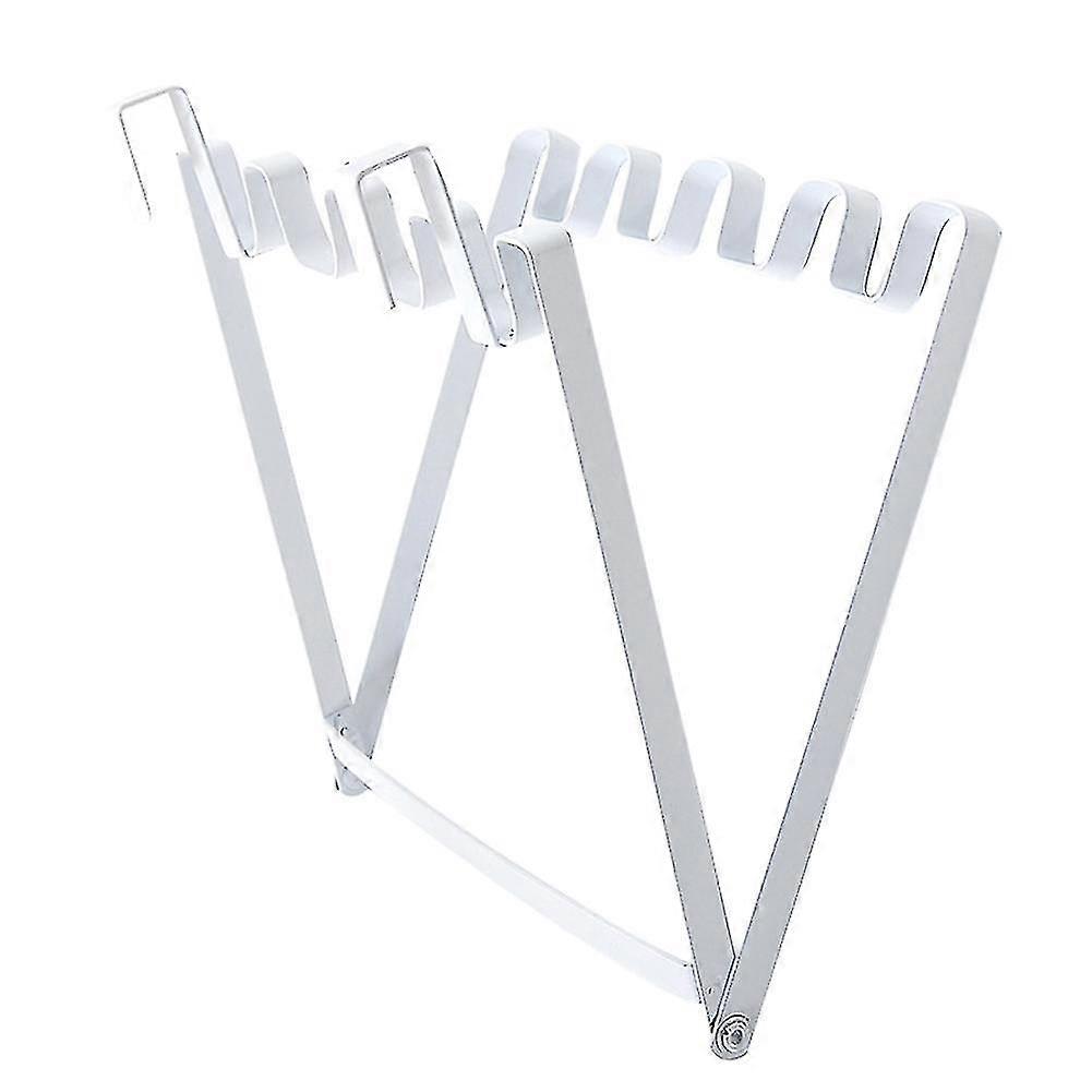 Household Kitchen Multi-function Folding Garbage Rack Wrought Iron Garbage Bracket Bathroom New