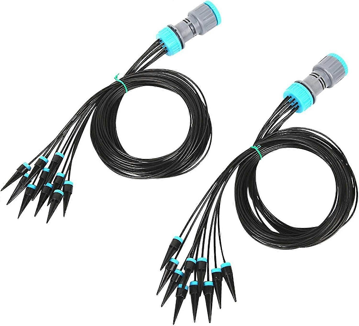 Irrigation Components 10 Head Dripper Automatic Watering Device Infiltration Device Drip Irrigation(2pcs)