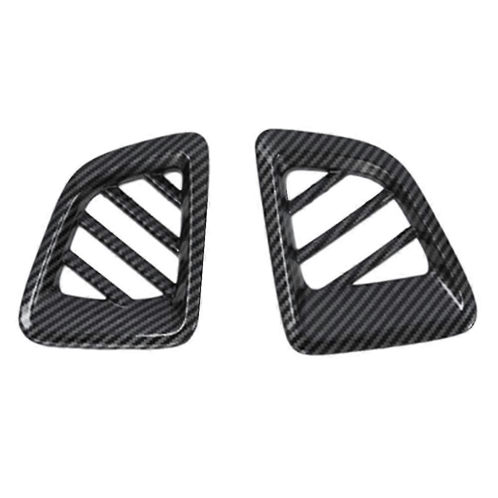 Carbon Fiber Car Front Dashboard Air Outlet Cover Frame Sticker Decoration For Odyssey 2022