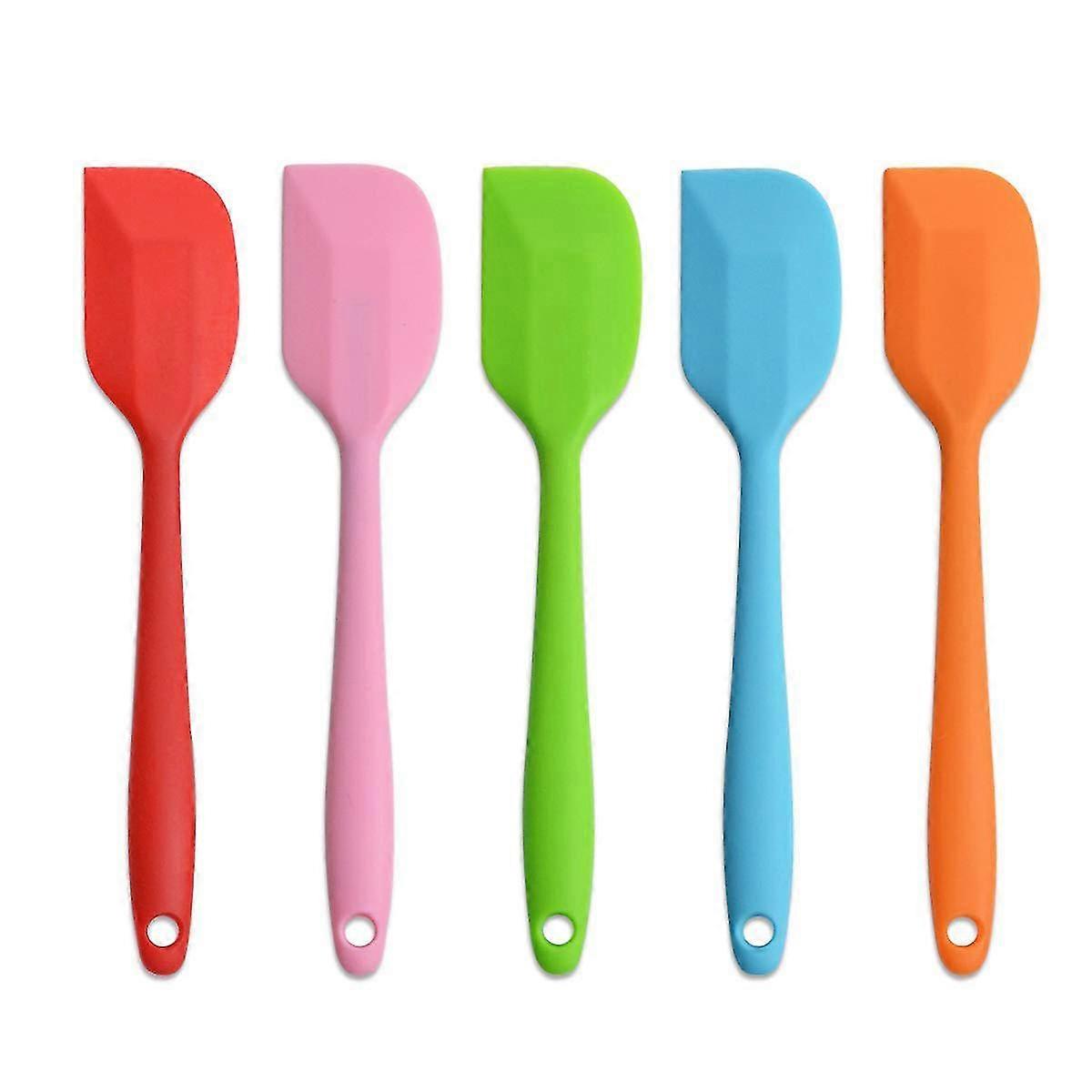 Silicone Spatulas (8.5" Small) Heat Resistant Non-stick Flexible