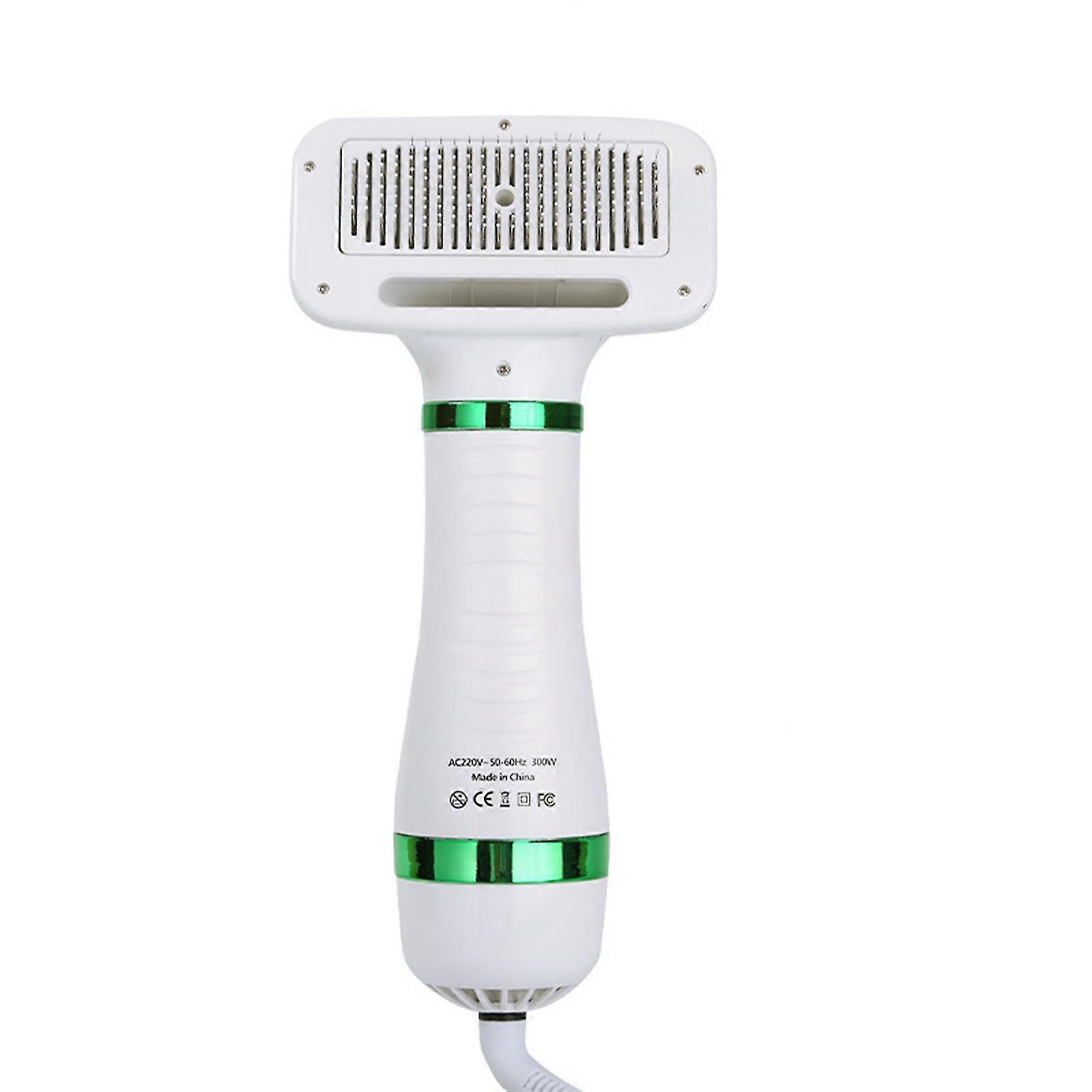 2 σε 1 πιστολάκι μαλλιών Pet Blower Slicker Brush Portable Grooming Warm 3 Modes Νέο