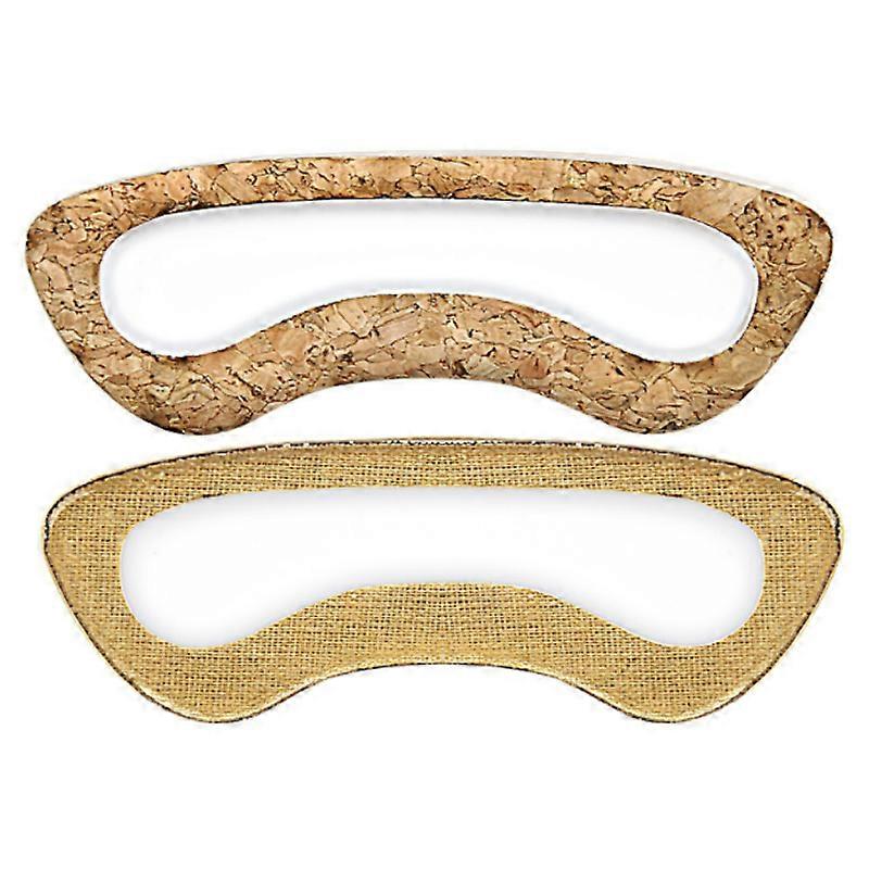 INF Anti-slip heel pads, moon-shaped heel pads universe