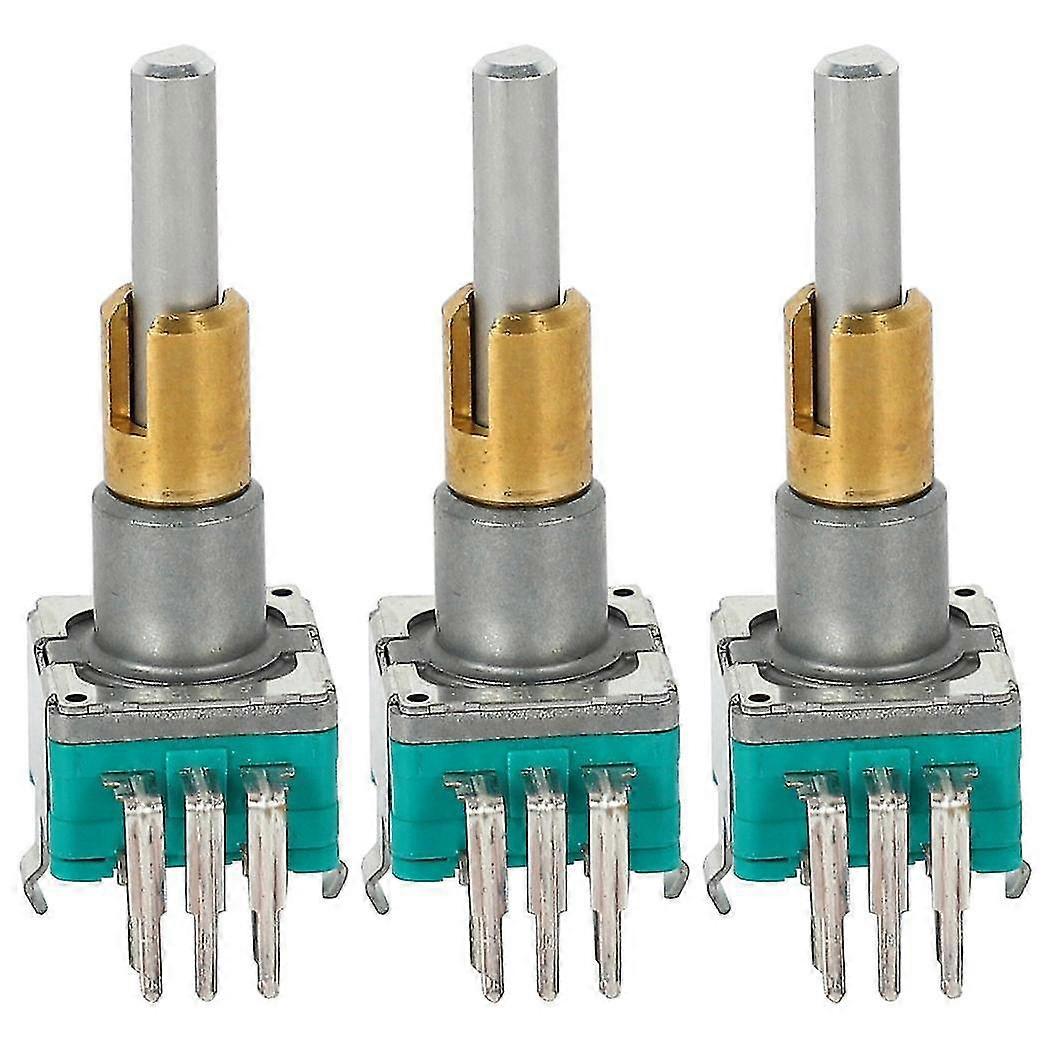 3x Ec11ebb24c03 Dual Axis Encoder With Switch 30 Positioning Number 15 Pulse Point Handle 25mm