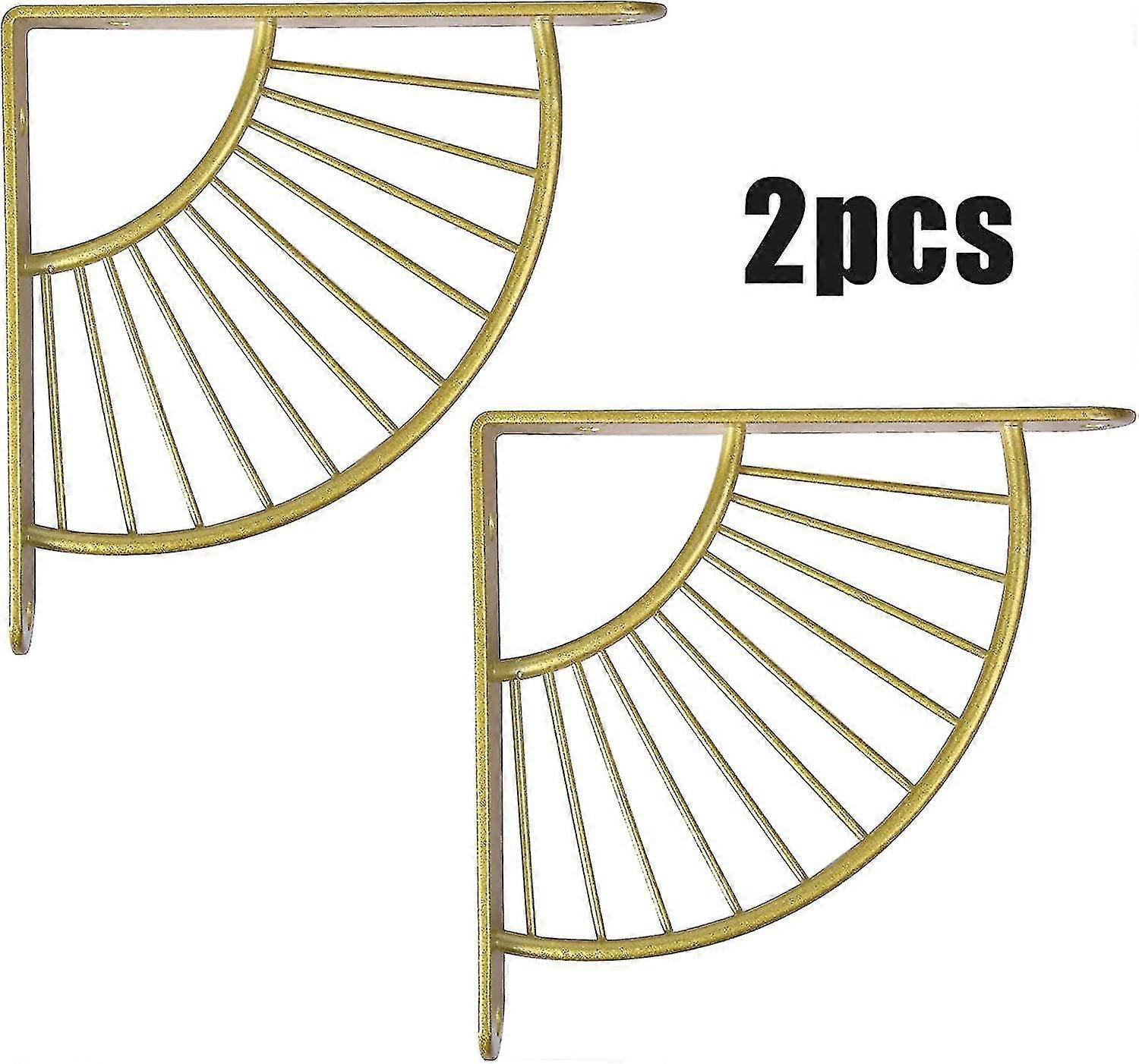 Pxcl (gold)brackets Wall Mounted Shelf Bracket Wall Shelves Triangle Wall Shelf Bracket Wall Bracket Wall Shelf Bracket