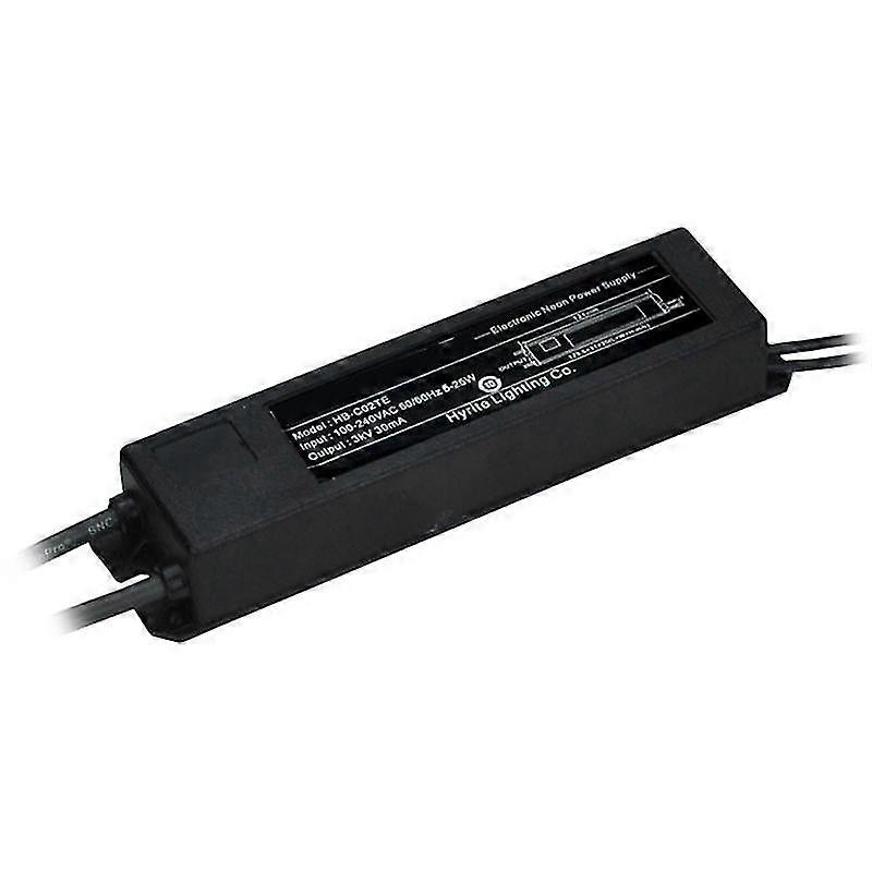 Neonlys transformatorskilt elektronisk transformerforsyning 3KV 30MA 5-25W passer til alle størrelser glas